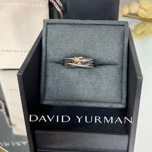 ✨LIKE NEW✨David Yurman X Crossover Ring!!
